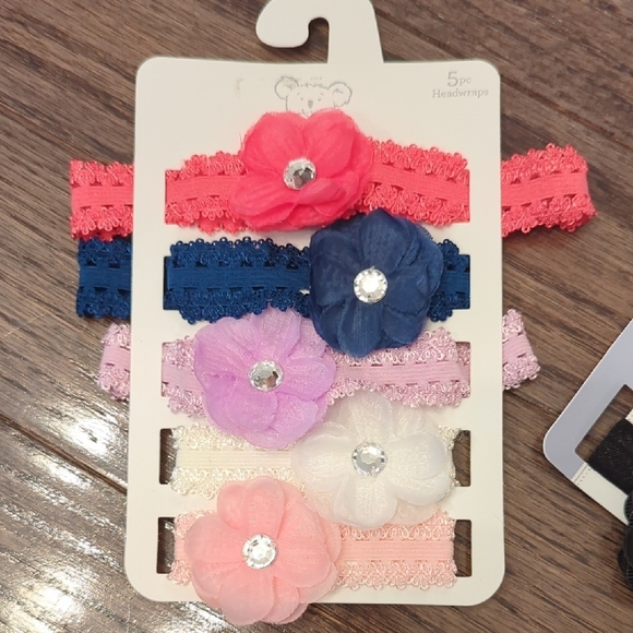 Girls Headband Flower Bows Bundle (14) - Picture 2 of 4